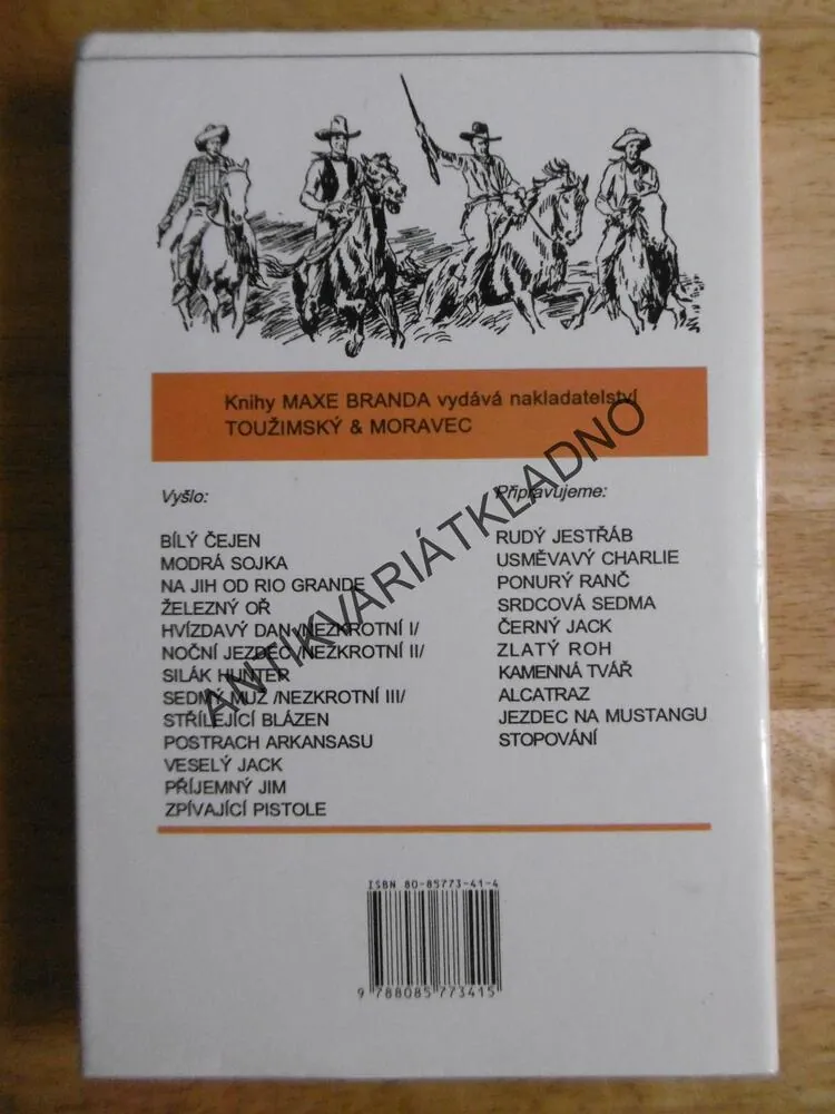 ZPÍVAJÍCÍ PISTOLE, MAX BRAND, ZDENĚK BURIAN, JIŘÍ WOWK, **an
