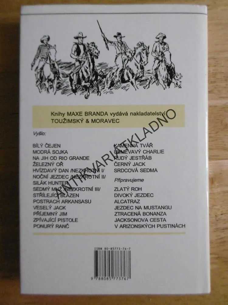 SRDCOVÁ SEDMA, MAX BRAND, JIŘÍ WOWK, **an