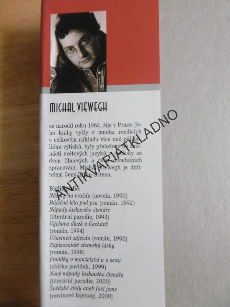 ROMÁN PRO ŽENY, MICHAL VIEWEGH, **an
