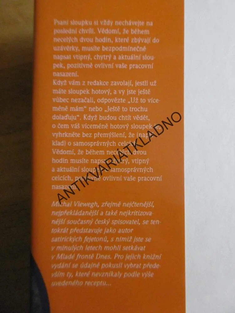ŠVÉDSKÉ STOLY ANEB JACÍ JSME, MICHAL VIEWEGH, **an