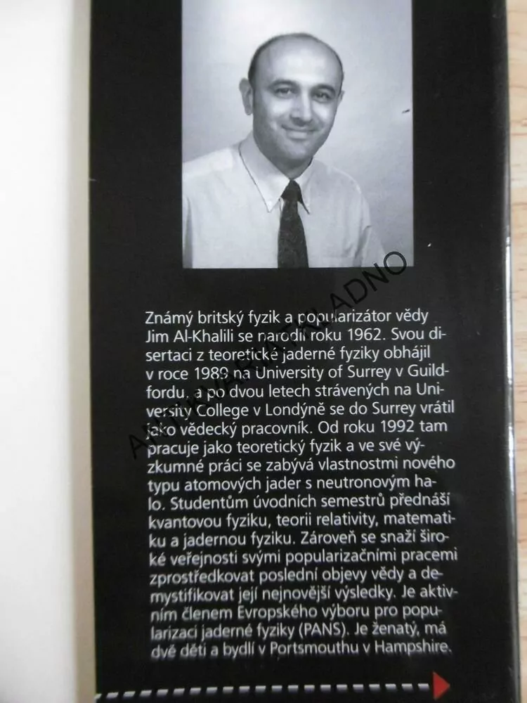 ČERNÉ DÍRY, ČERVI DÍRY A STROJE ČASU, JIM AL-KHALILI, **an