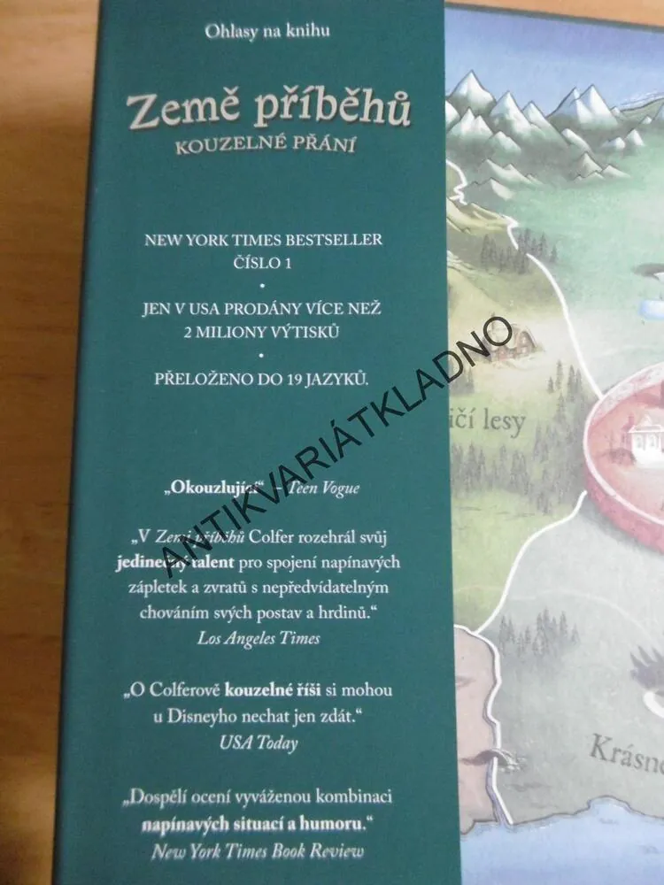 ZEMĚ PŘÍBĚHŮ, KOUZELNÁ PŘÁNÍ, CHRIS COLFER, **an