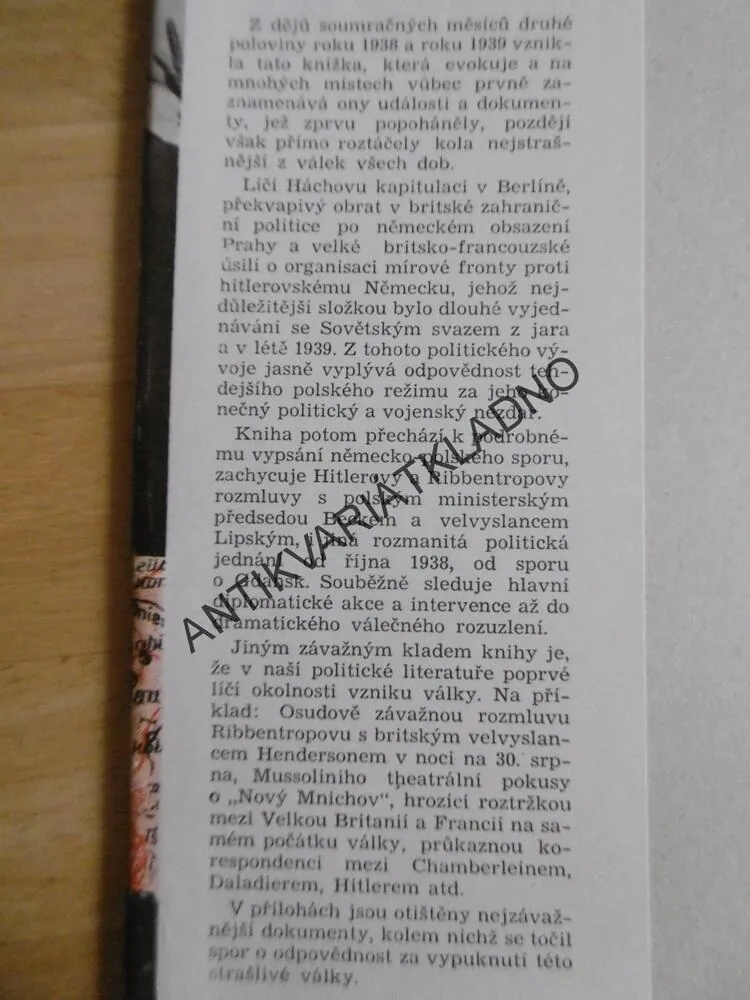 OD MNICHOVA K VÁLCE, ZDENĚK SMETÁČEK, 1945