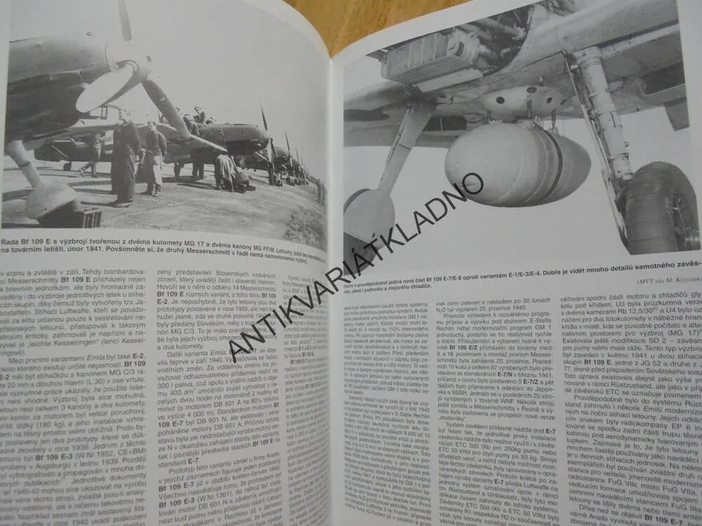 MONOGRAFIE MESSERSCHMITT BF 10,1. LETADLO,LETECTVÍ