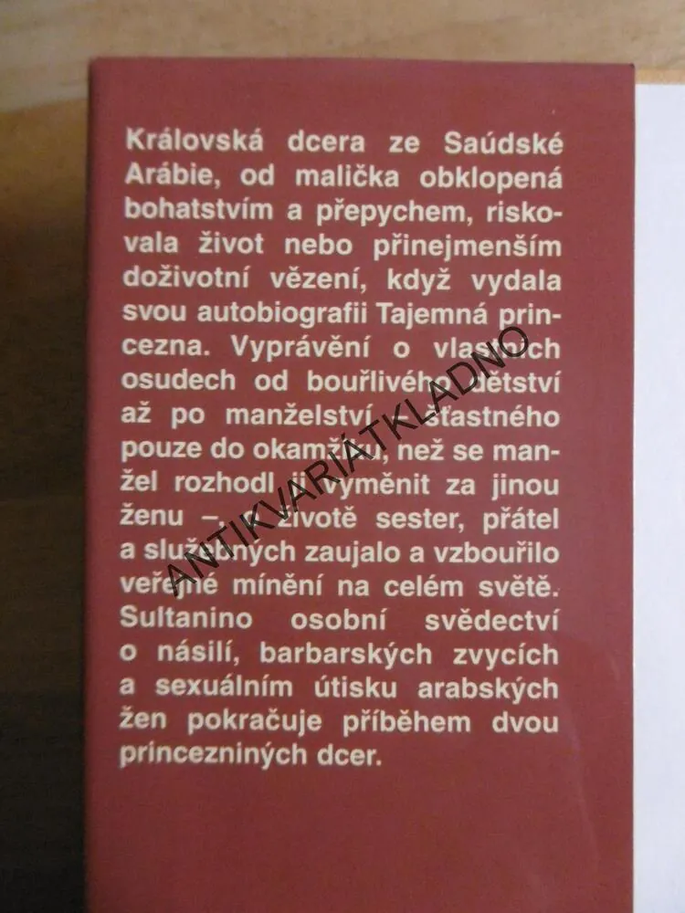 PRINCEZNA SULTANA A JEJÍ DCERY, JEAN SASSONOVÁ, **an
