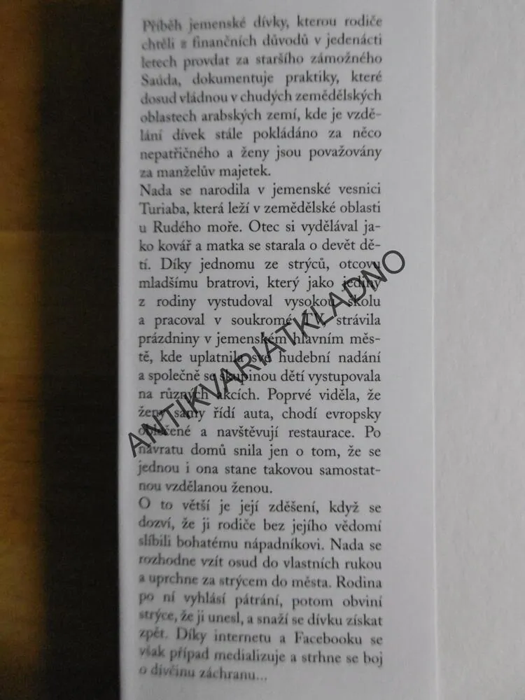 RANNÍ ROSA, NADA AL-AHDALOVÁ, **an