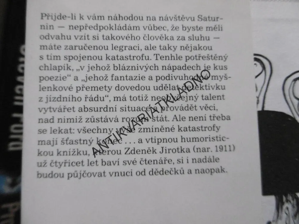 SATURNIN, ZDENĚK JIROTKA, STANISLAV DUDA, **an