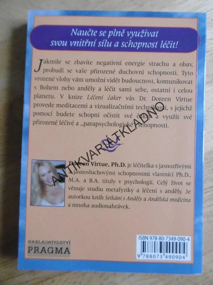 LÉČENÍ ČAKER, DOREEN VIRTUEE, **an
