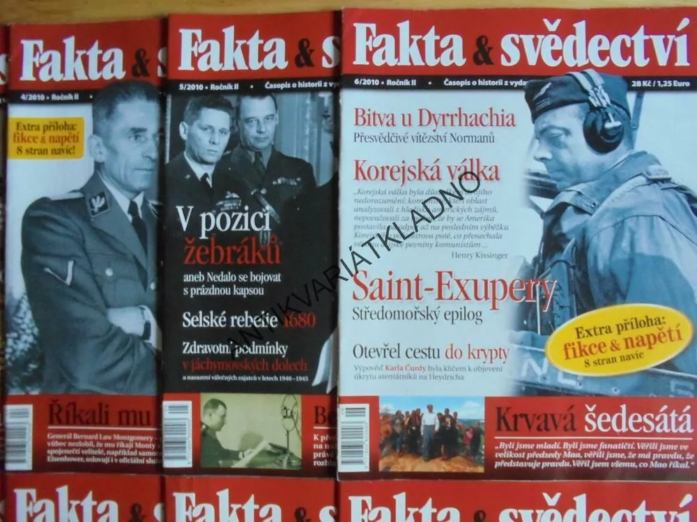 FAKTA A SVĚDECTVÍ,1-12/2010,ČASOPIS VÁLKA, ARMÁDA