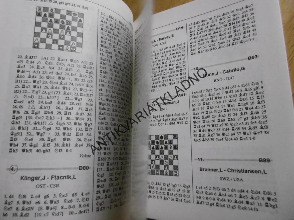 NOVI SAD OL 1990 LUBOMIR FTAČNÍK,ŠACHY,