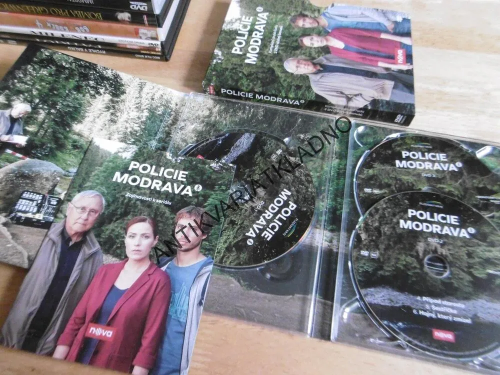 POLICIE MODRAVA, DRUHÁ ŘADA NA 3 X DVD FILM VČETNĚ BONUSŮ