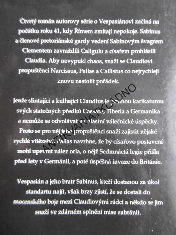 VESPASIÁN, PADLÝ ŘÍMSKÝ OREL, ROBERT FABBRI, **an