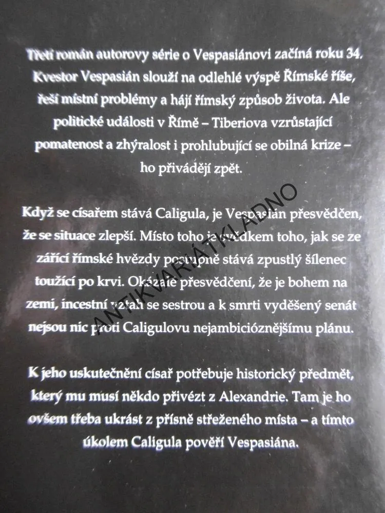 VESPASIÁN, FALEŠNÝ ŘÍMSKÝ BŮH, ROBERT FABBRI, **an