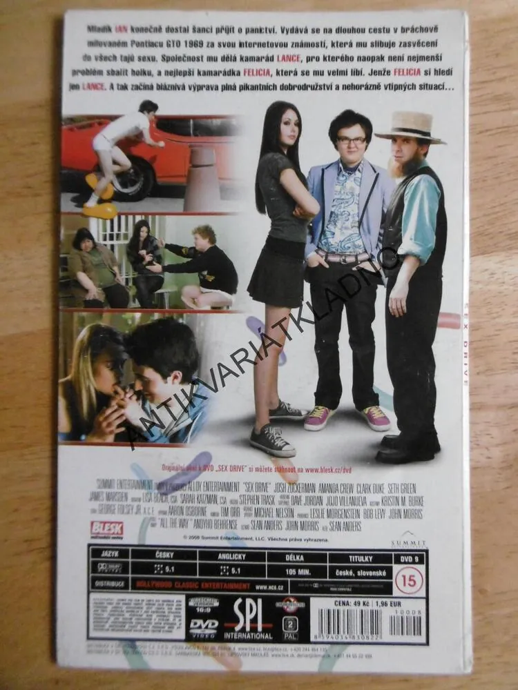 SEX DRIVE, DVD FILM 