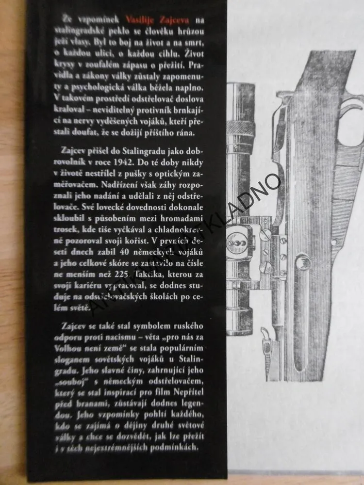 ZÁPISKY ODSTŘELOVAČE, VASILIJ G. ZAJCEV, **an