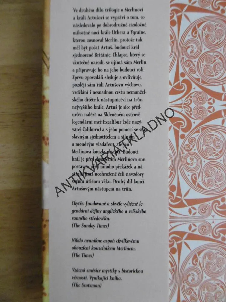 MEČ KRÁLE ARTUŠE, MERLIN, 2., MARY STEWARTOVÁ, **an