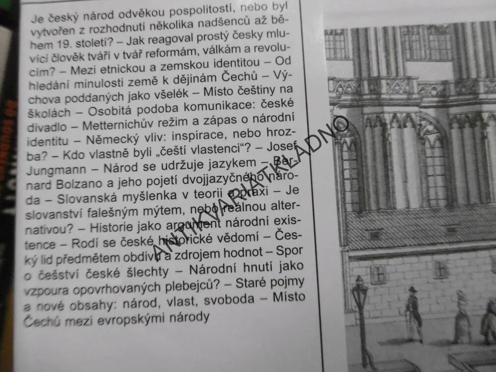NA PRAHU NÁRODNÍ EXISTENCE, MIROSLAV HROCH, **an
