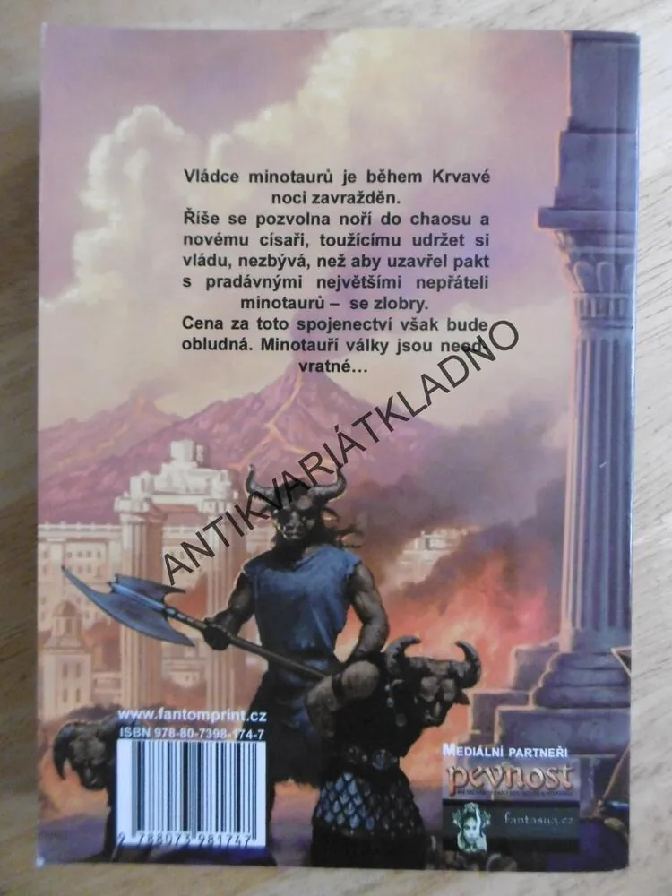 KRVAVÁ NOC, MINOTAUŘÍ VÁLKY, DRAGON LANCE,RICHARD A. KNAAK, **an
