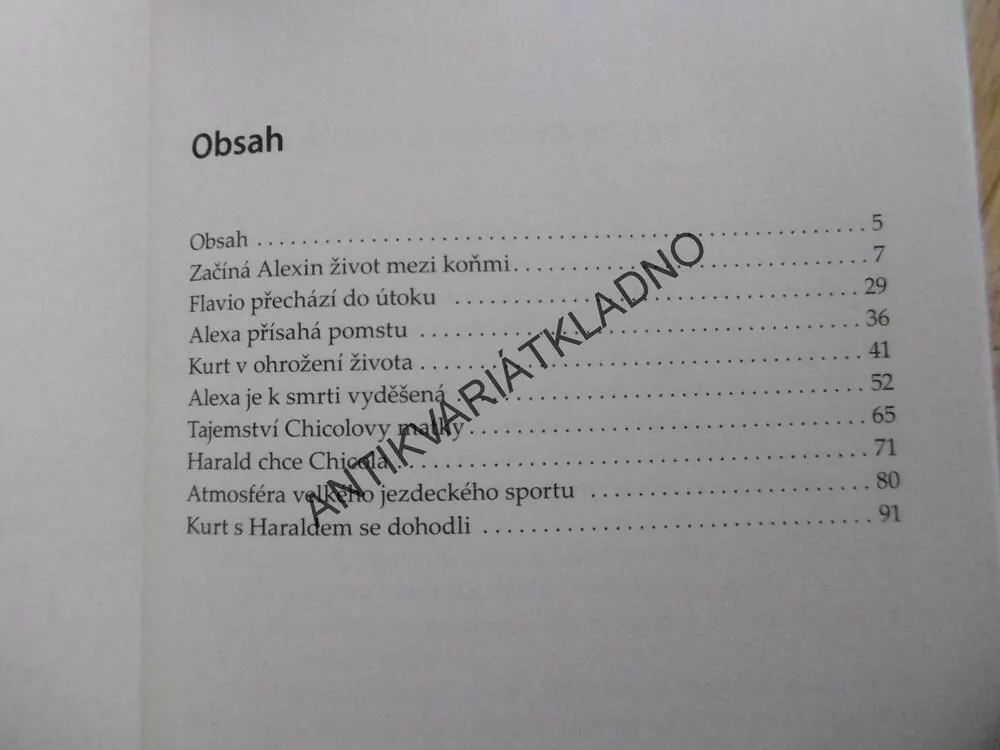 ALEXA CVIČITELKA KONÍ, VELKÁ ŠANCE, GABY HAUPTMANNOVÁ, **an
