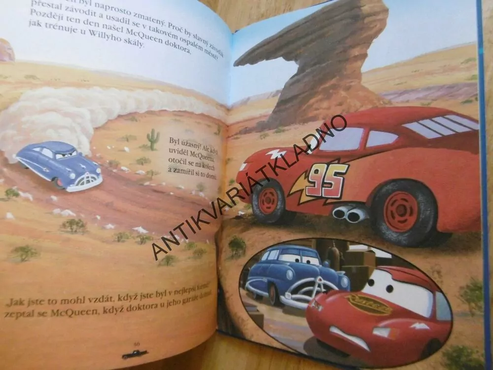 AUTA, CARS, WALT DISNEY, **an