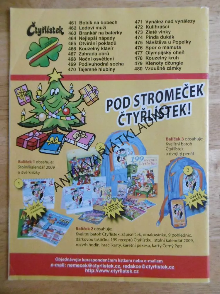 ČTYŘLÍSTEK 460 - FIFINČIN ŠŤASTNÝ DEN