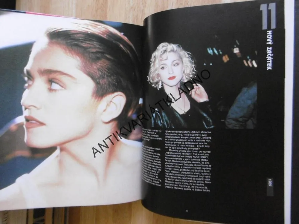 MADONNA, ILUSTROVANÝ ŽIVOTOPIS, DEBBI VOLLEROVÁ, POP MUSIC ZPĚVÁK, **an