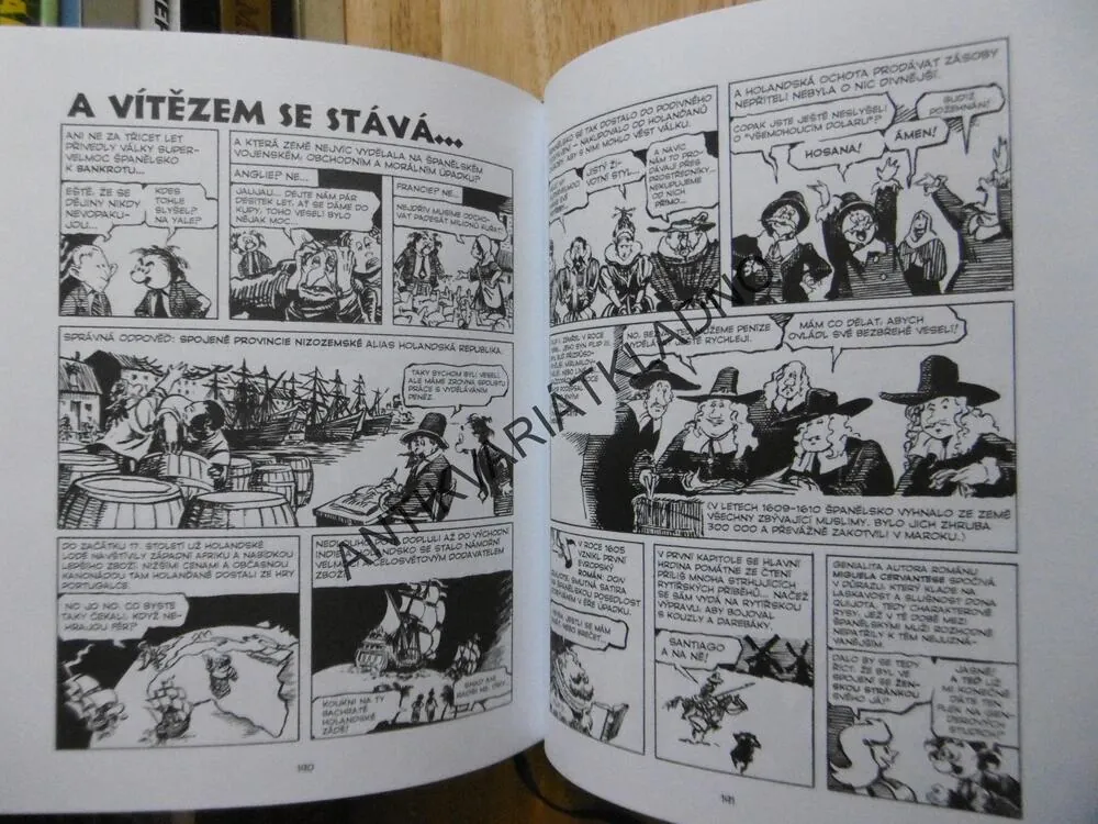 KOMIKSOVÁ HISTORIE MODERNÍHO SVĚTA ,LARRY GONICK, KOMIKS, **an