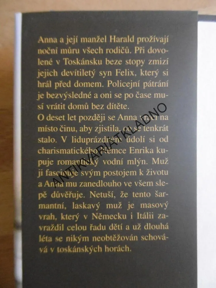 SBĚRATEL DĚTÍ, ĎÁBEL S TVÁŘÍ ANDĚLA, SABINE THIESLEROVÁ. **an