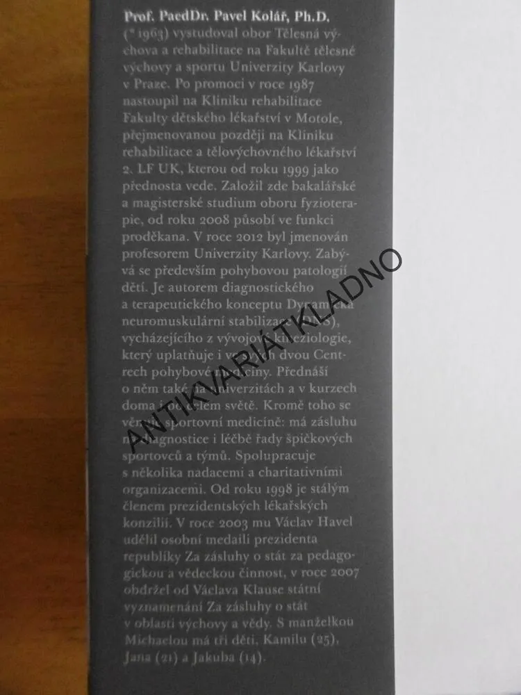 LABYRINT POHYBU, RENATA ČERVENKOVÁ, PAVEL KOLÁŘ, **an