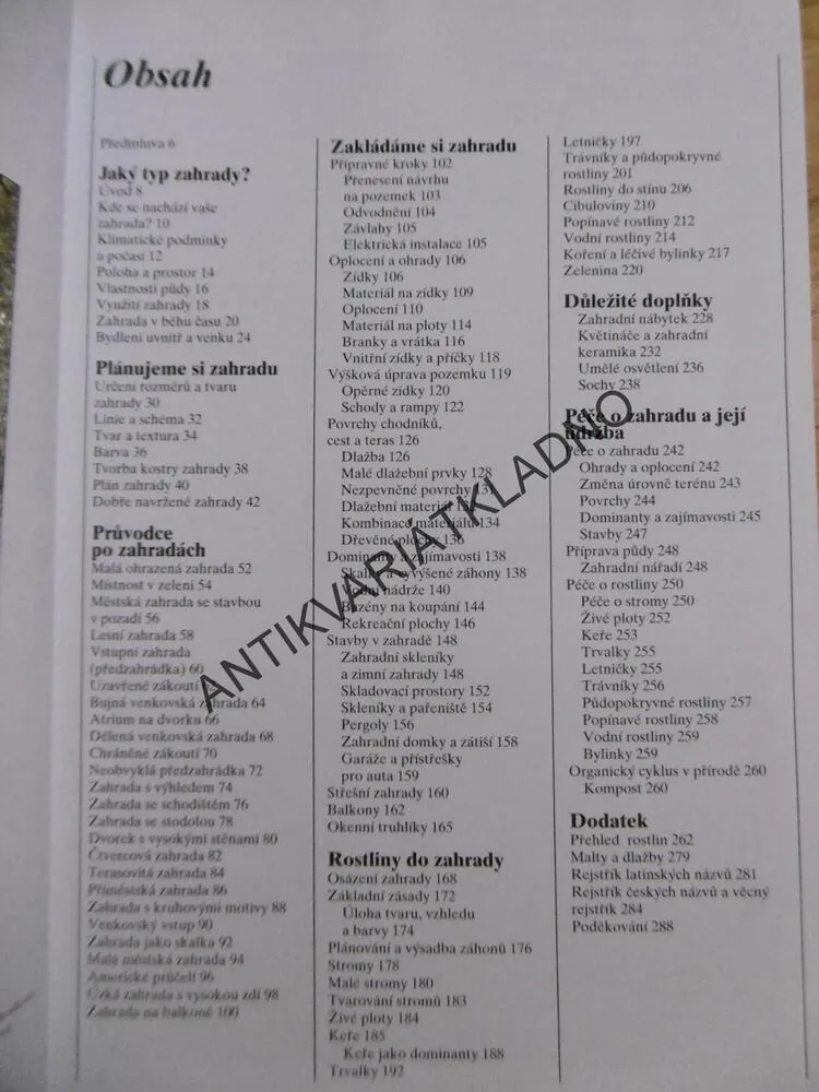 VŠECHNO O ZAHRADĚ, ZAHRÁDKÁŘŮM, JOHN BROOKES, **an