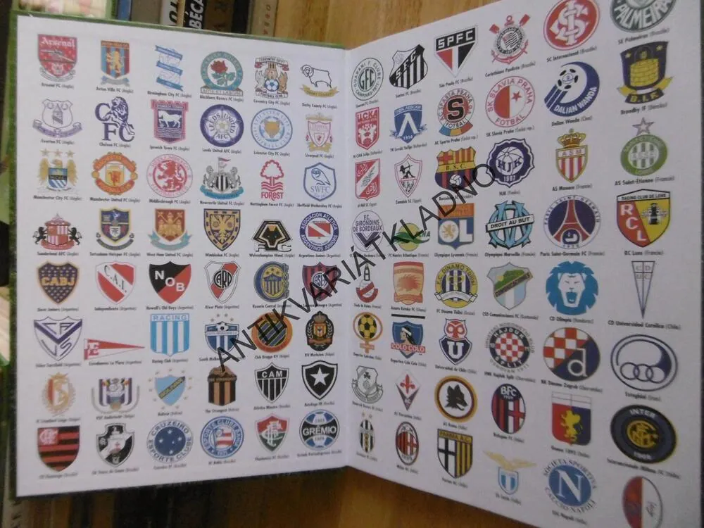 PRVNÍ FOTBALOVÝ ATLAS SVĚTA, FOTBAL, SPORT, **an