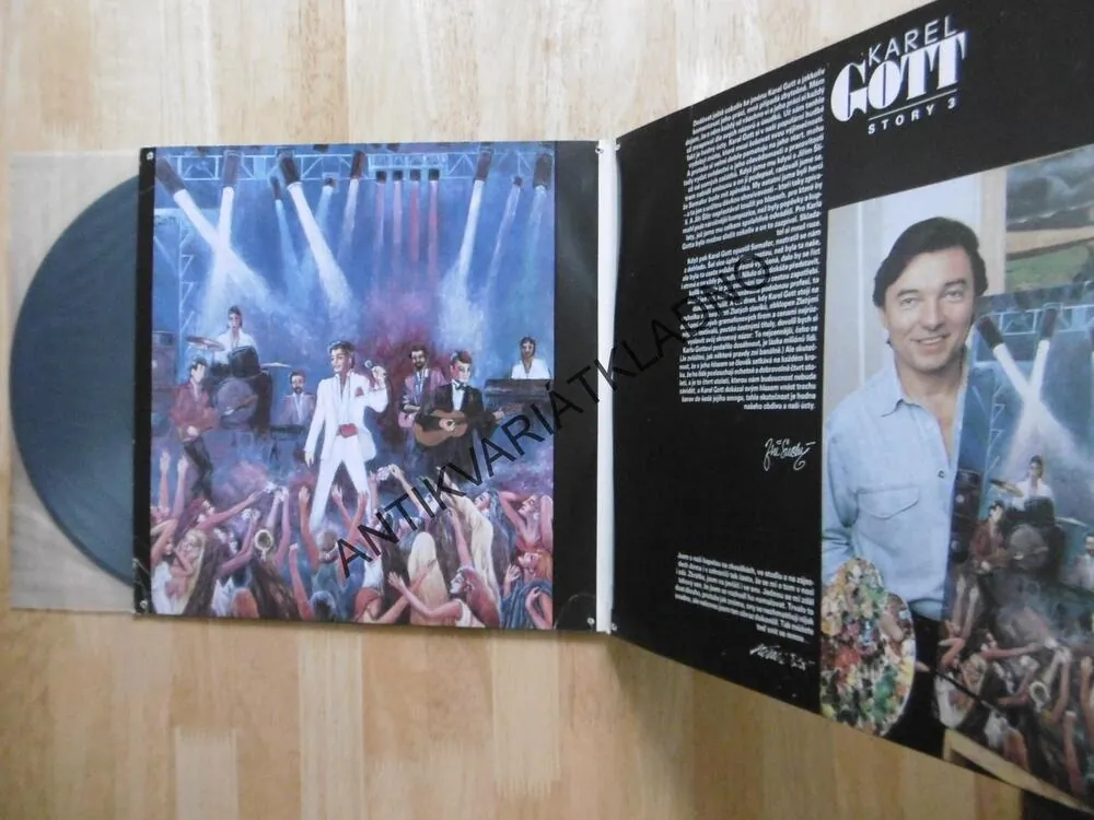 KAREL GOTT, STORY 3, 2 LP, BEZ PŘÍLOH