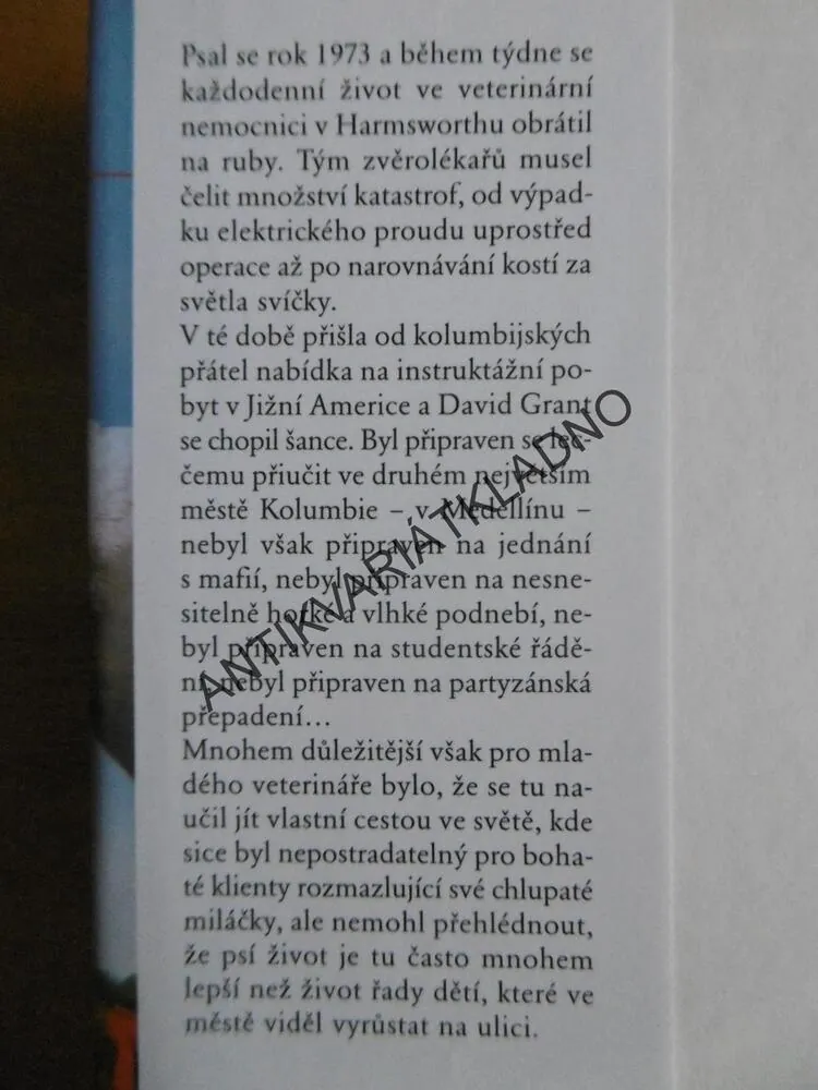 KRÁLOVSTVÍ ZA VETERINÁŘE! DAVID GRANT, **an