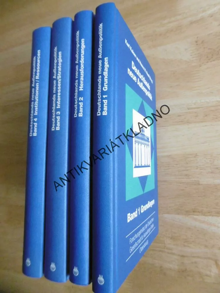 DEUTSCHLANDS NEUE AUSSENPOLITIK, 1-4, KARL KAISER UND HANNS W.MAULL, NĚMECKY