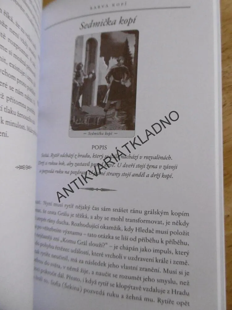 TAROT GRÁLU, JOHN MATTHEWS, TEMPLÁŘI, **an