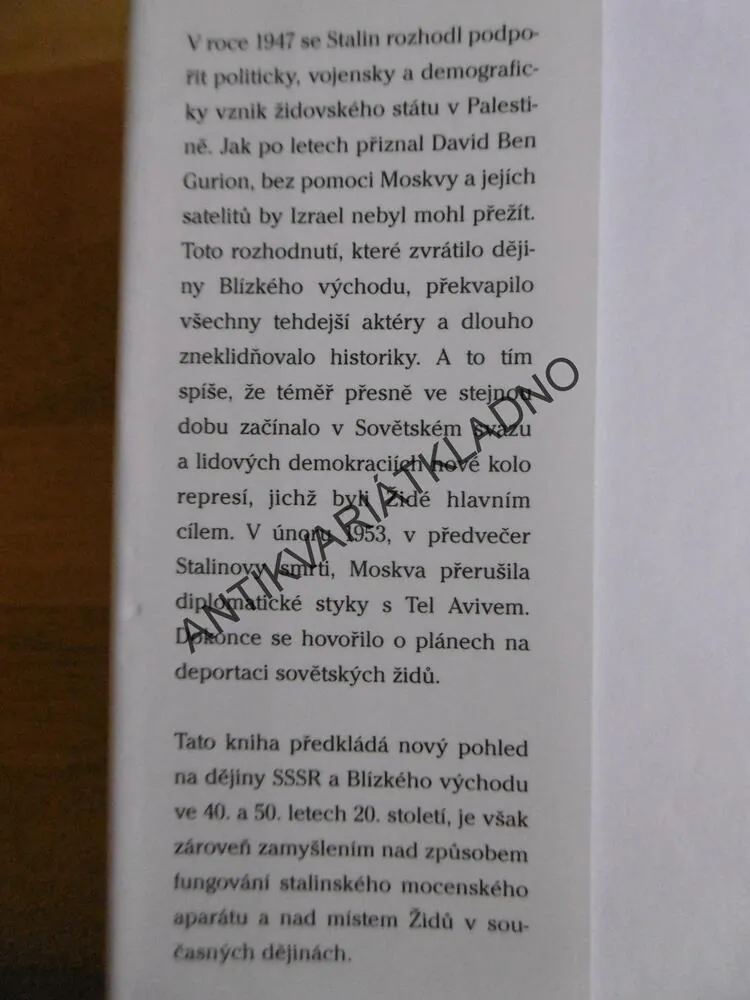 STALIN, IZRAEL A ŽIDÉ, LAURENT RUCKER, **an