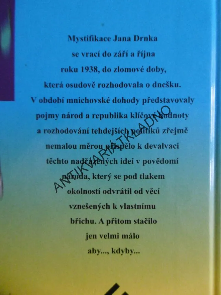 ŽÁBY V MLÍKU, JAN DRNEK **an