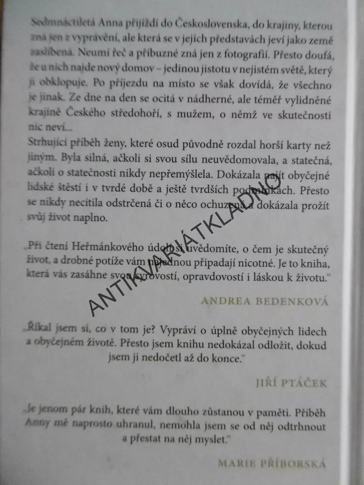HEŘMÁNKOVÉ ÚDOLÍ, HANA MARIE KÖRNEROVÁ, **an
