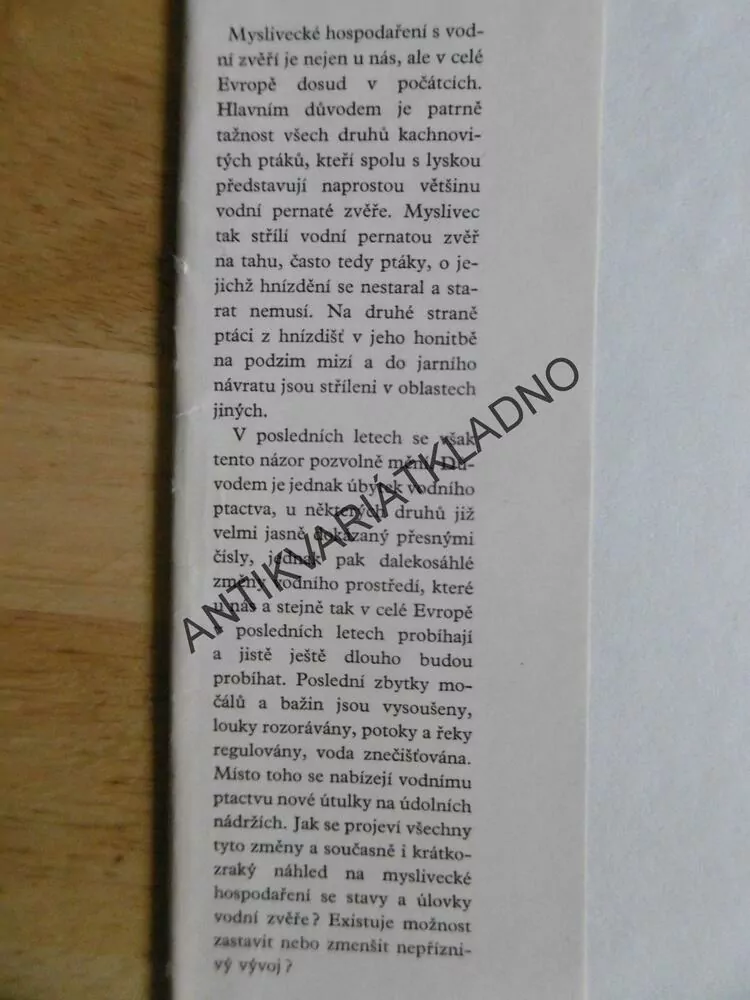 ATLAS VODNÍ PERNATÉ ZVĚŘE, HUDEC, KLÍMA