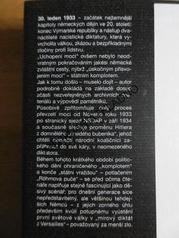 UCHOPENÍ MOCI, GUIDO KNOPP, **an
