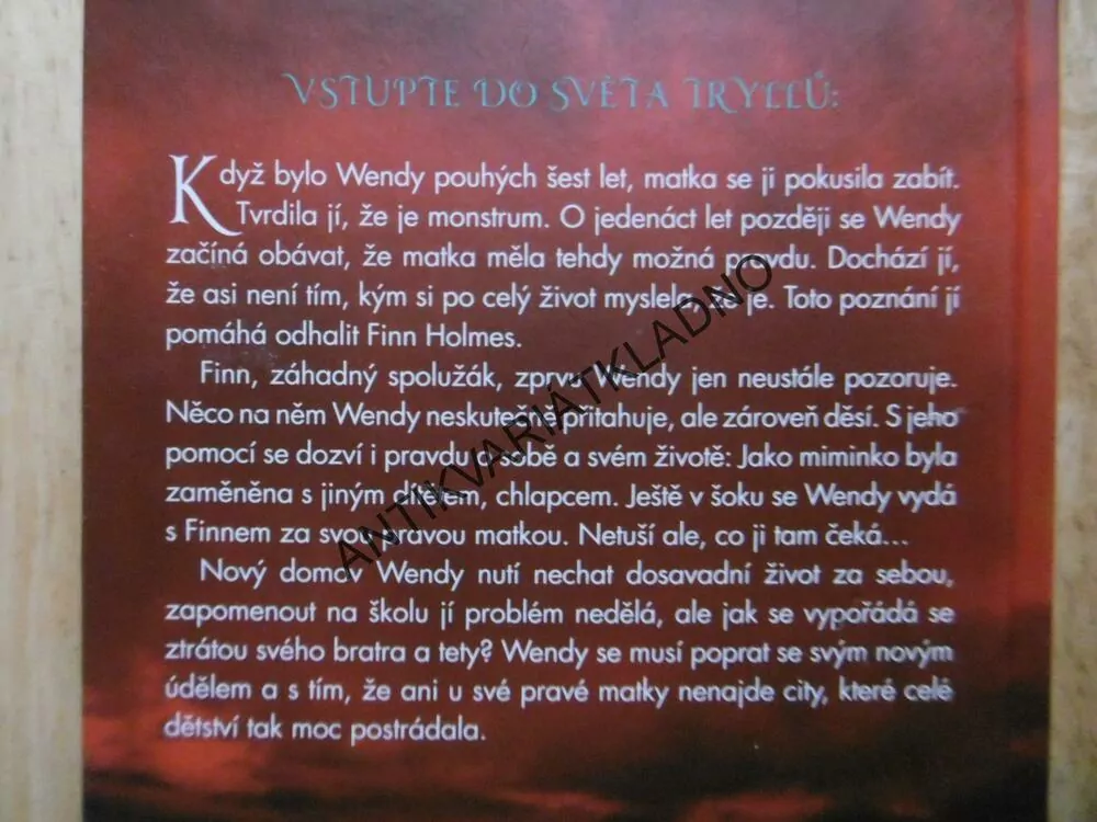 DĚDIČKA, PŘÍBĚCH O TRYLLECH, AMANDA HOCKINGOVÁ, **an