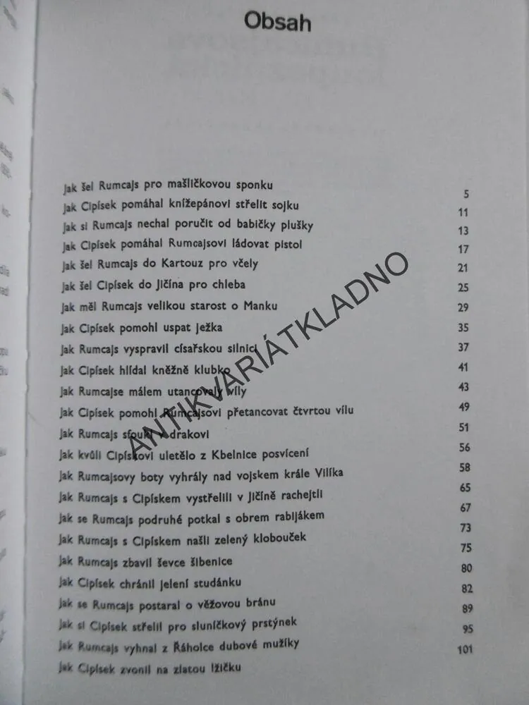 RUMCAJSOVA LOUPEŽNICKÁ KNÍŽKA, VÁCLAV ČTVRTEK, RADEK PILAŘ, 1996, **an
