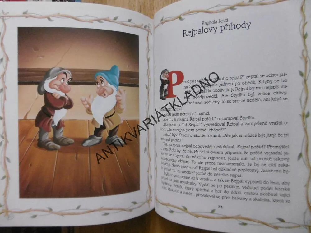 POHÁDKY Z CHALOUPKY, PŘÍBĚHY SEDMI TRPASLÍKŮ, WALT DISNEY, **an