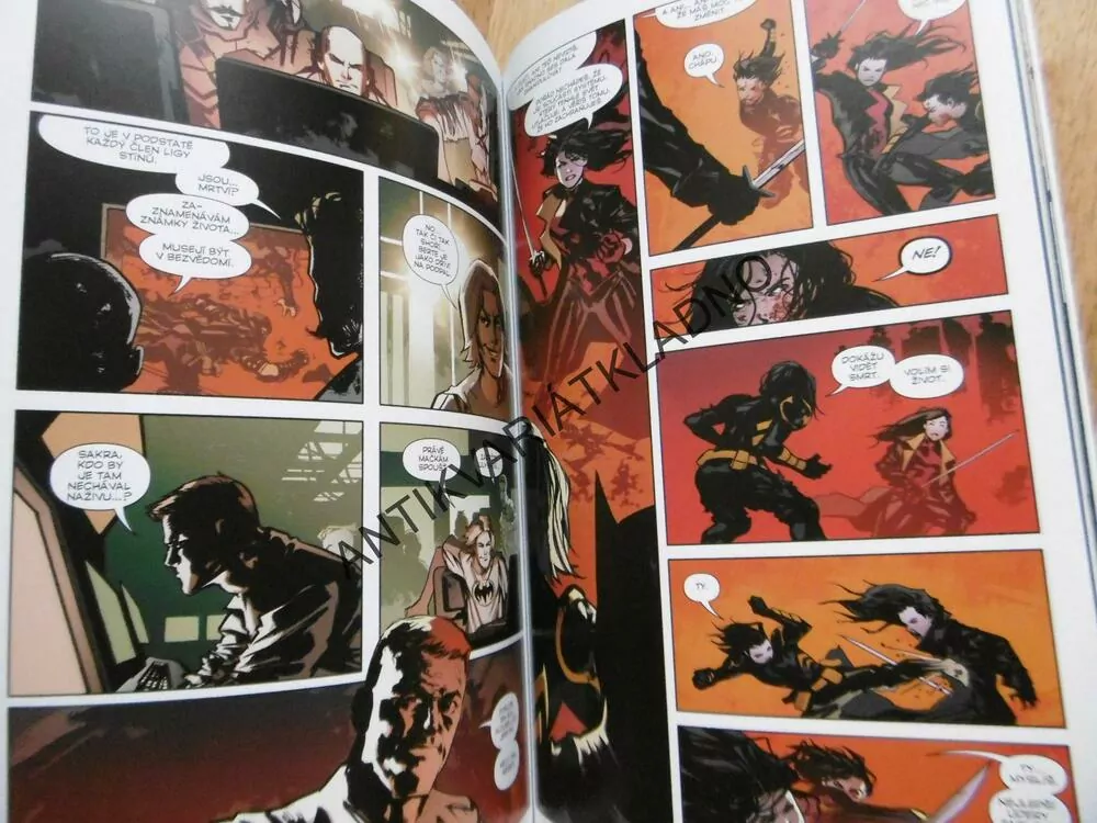 BATMAN, DETECTIVE COMICS, LIGA STÍNŮ, KOMIKS DC COMICS 3., **an