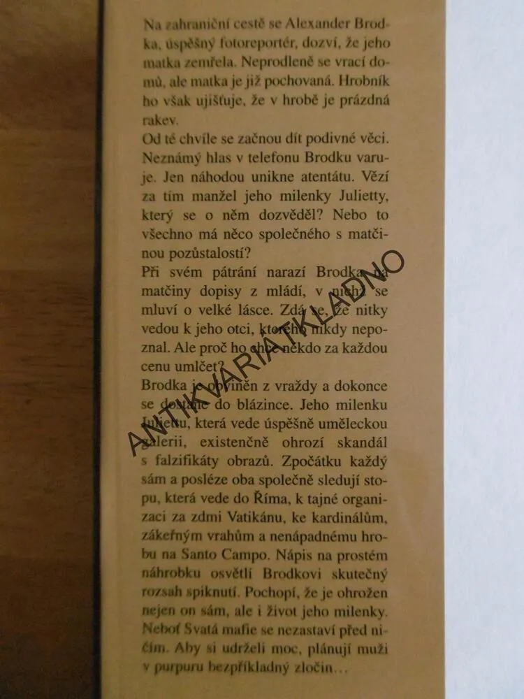 PURPUROVÉ STÍNY, PHILIPP VANDERBERG, **an