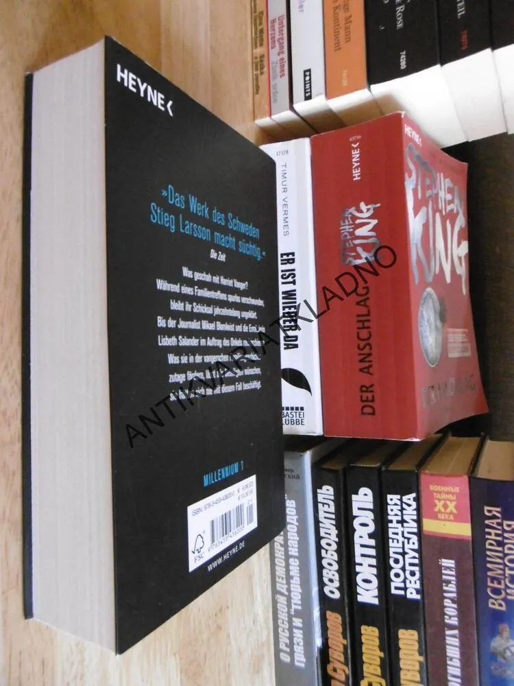 VERBLENDUNG, STIEG LARSSON, NĚMECKY