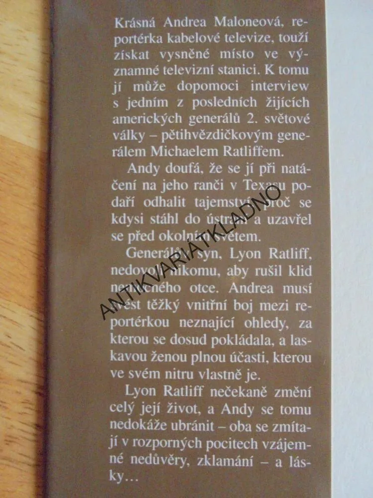 POSLEDNÍ INTERWIEW, SANDRA BROWN, **an