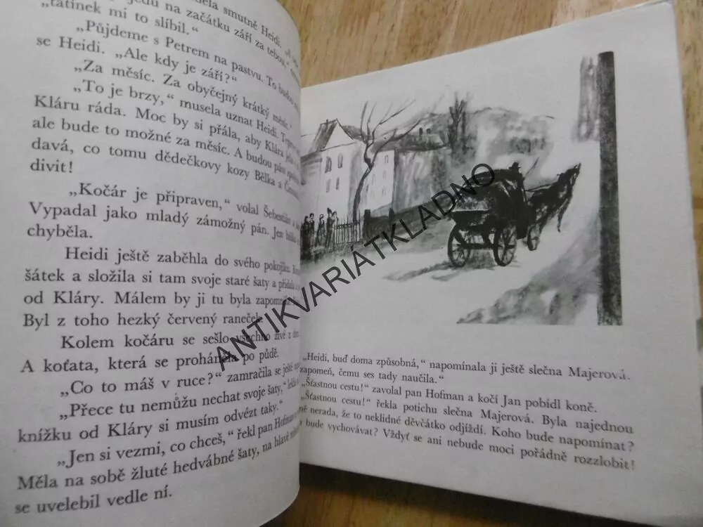 HEIDI, DĚVČÁTKO Z HOR, JOHANNA SPYRIOVÁ, **an