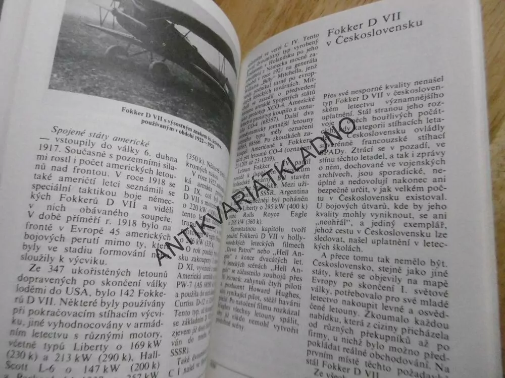 ILUSTROVANÁ HISTORIE LETECTVÍ, FOKKER, LA-5, MIG-15, LA-7, VRANY KRUMBACH, **an