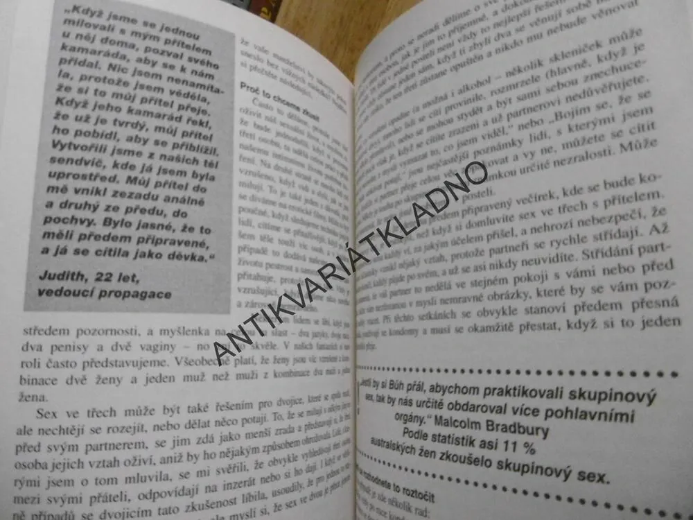 ŽHAVÝ SEX A JAK NA TO, TRACEY COXOVÁ, UČEBNICE SEXU, **an